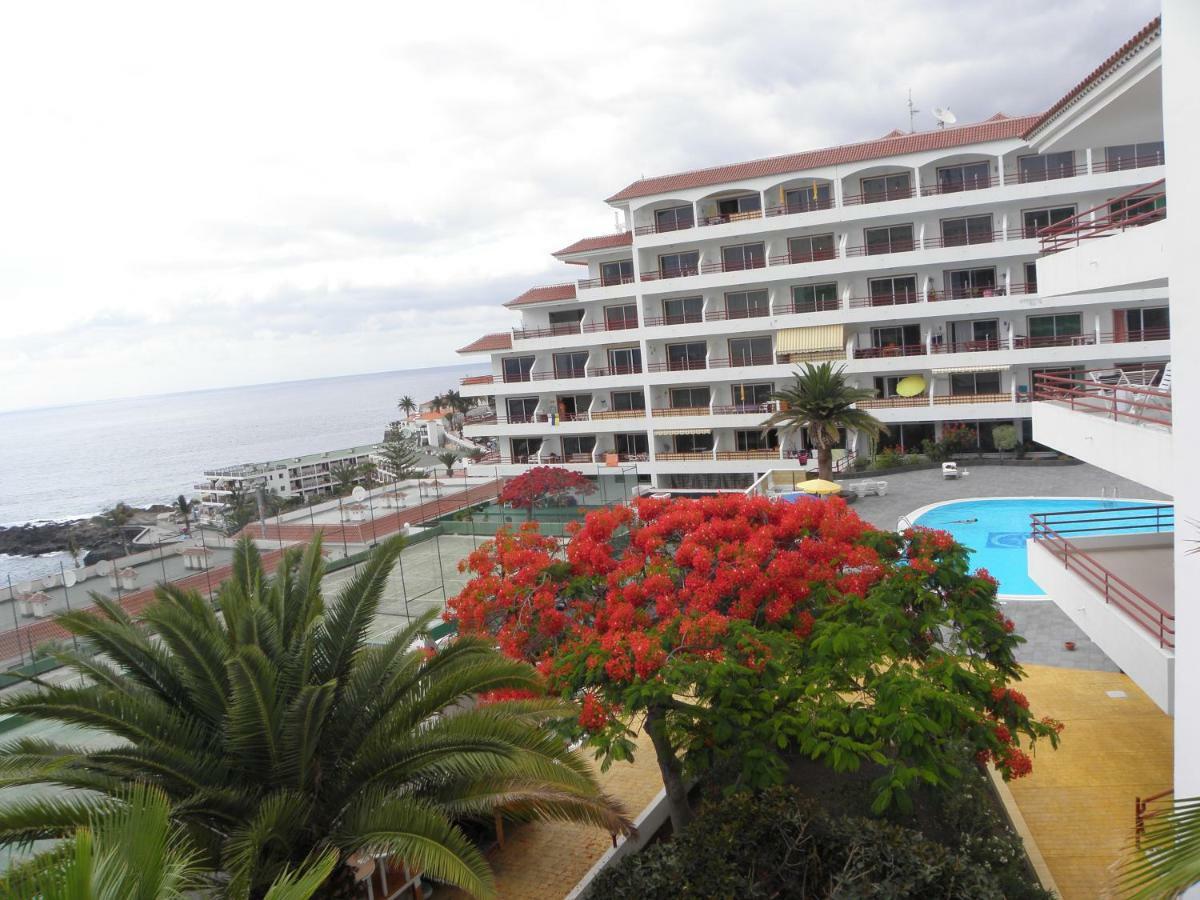 First Line Beach Apartment With Ocean View La Arena Puerto de Santiago  Buitenkant foto