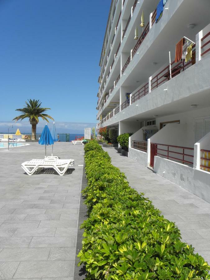 First Line Beach Apartment With Ocean View La Arena Puerto de Santiago  Buitenkant foto
