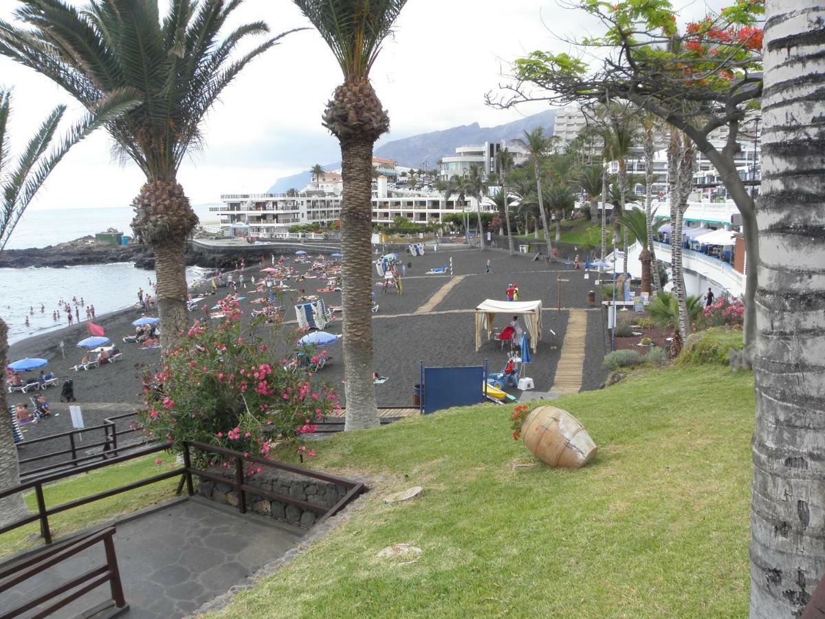 First Line Beach Apartment With Ocean View La Arena Puerto de Santiago  Buitenkant foto