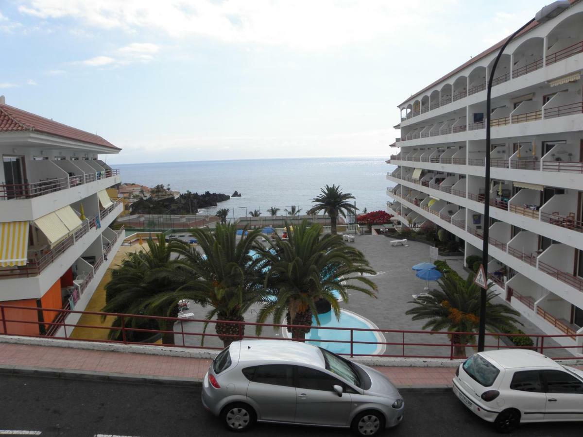 First Line Beach Apartment With Ocean View La Arena Puerto de Santiago  Buitenkant foto